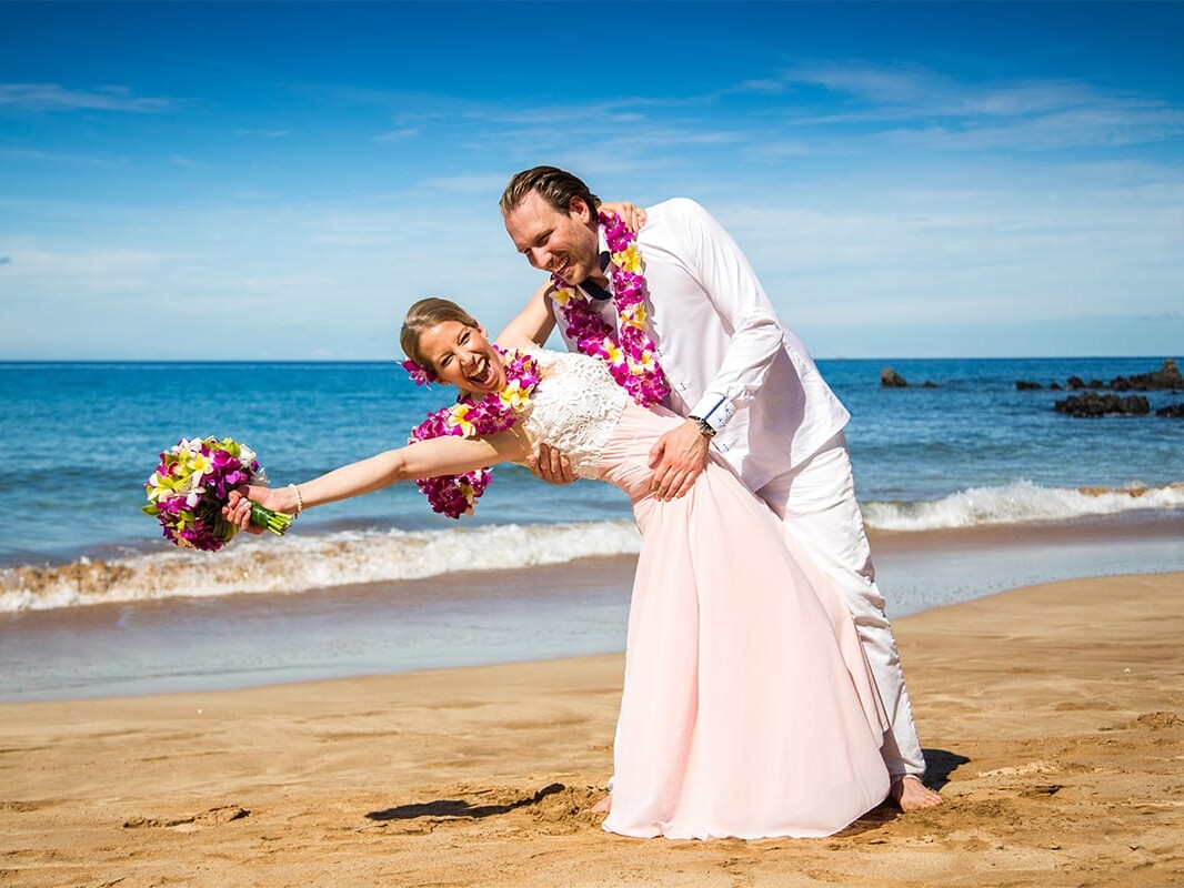 Heiraten am Strand von Maui