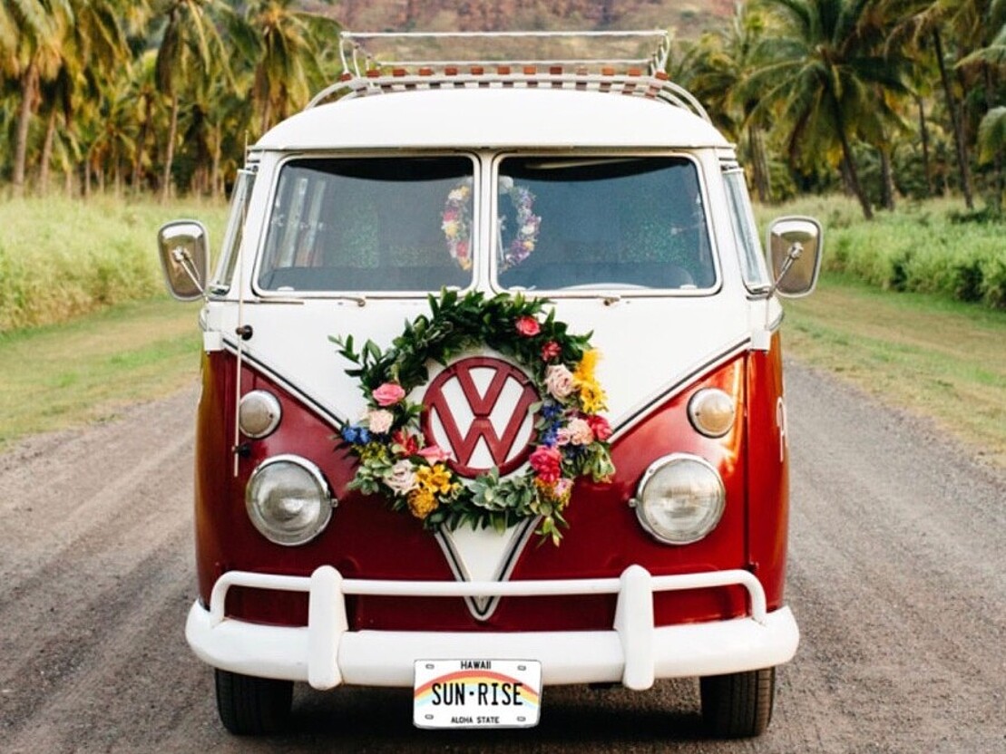 VW Bus auf Oahu