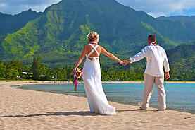 Heiraten am Strand von Kauai