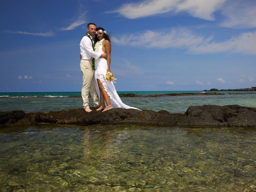 Heiraten am Strand von Big Island