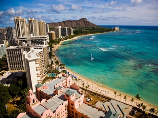 Waikiki und Diamond Head